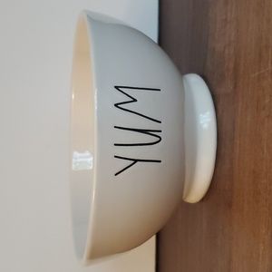 Rae Dunn Yum footed Bowl
